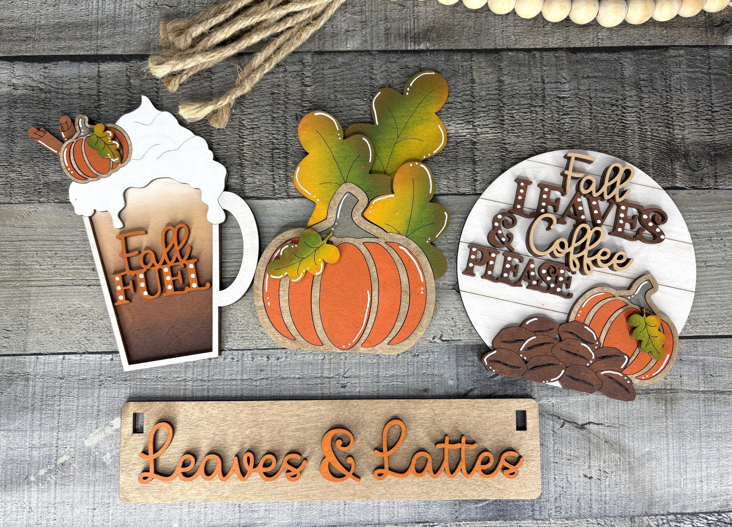 Leaves and Lattes, Fall Leaves and Coffee Please