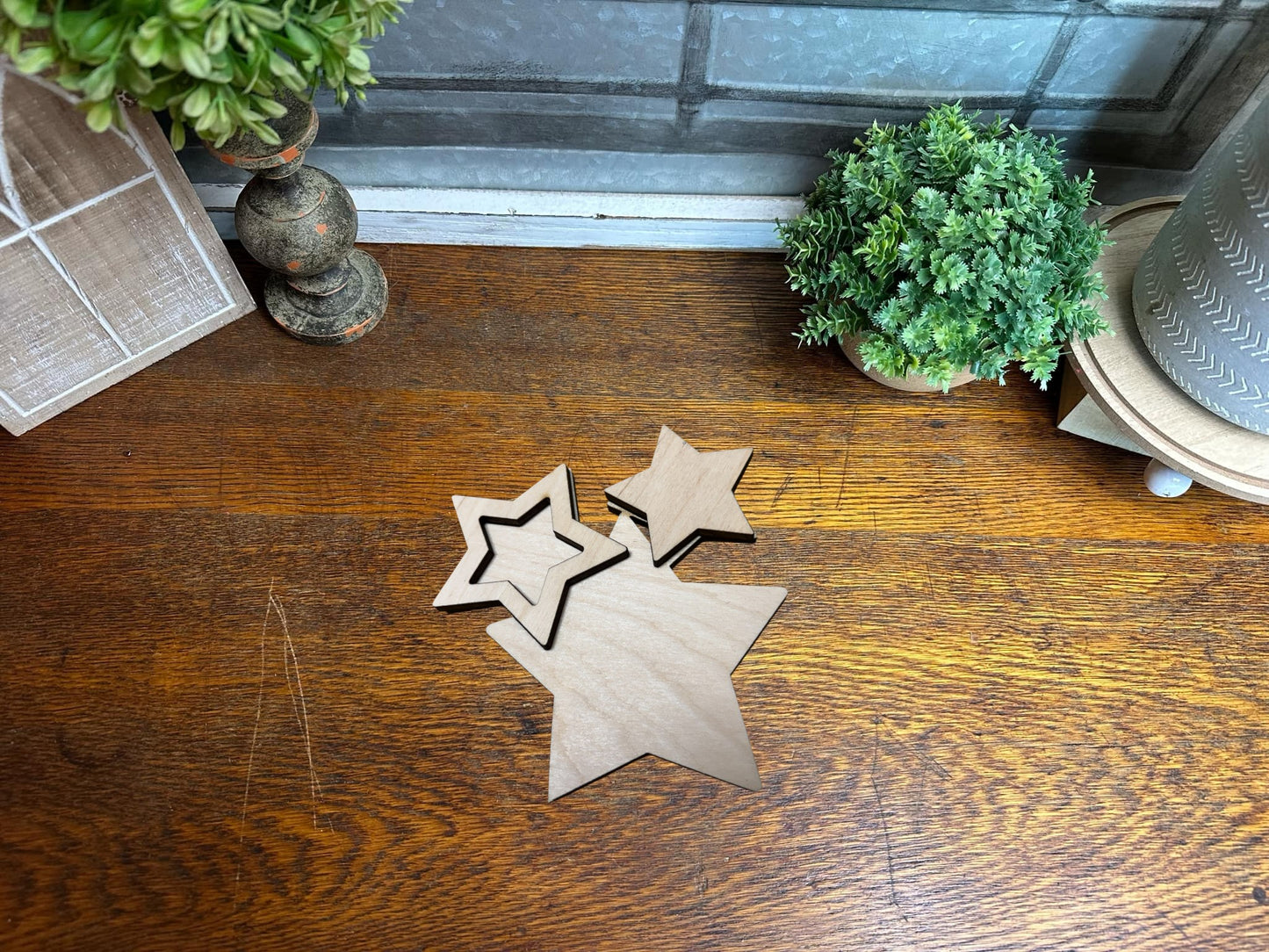 Stars Interchangeable Welcome Sign Insert