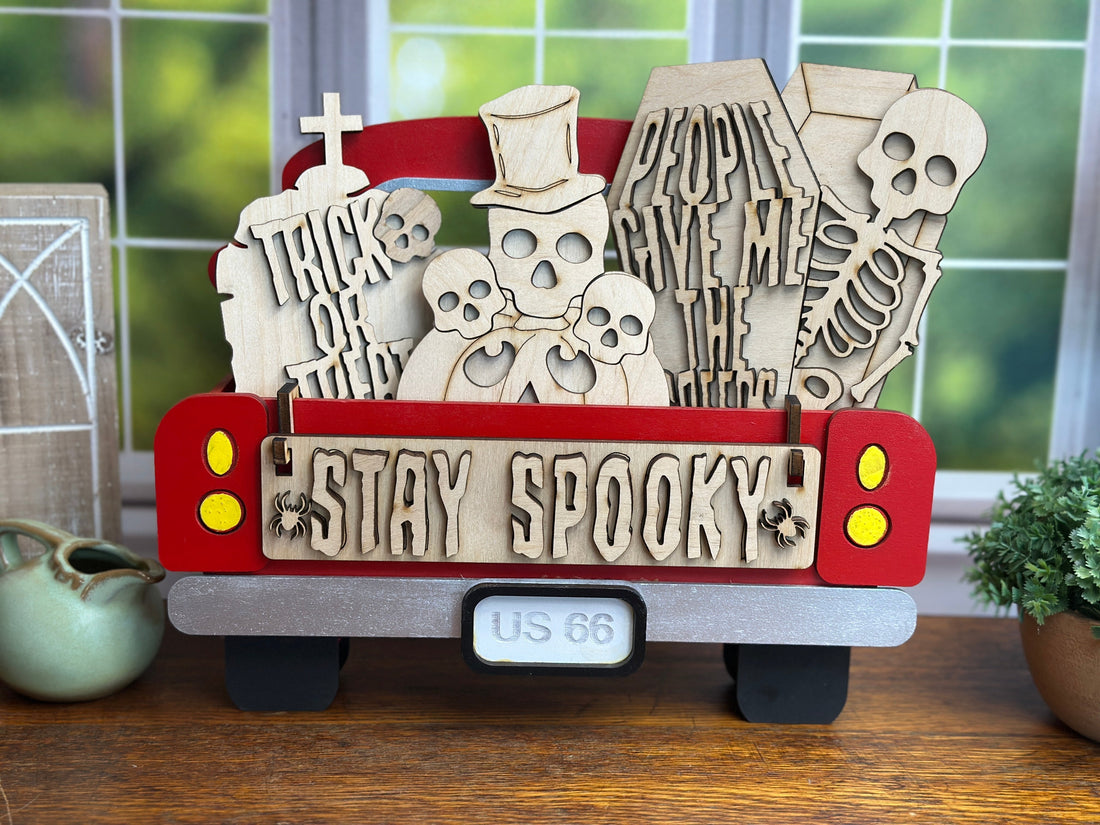 🎃 How to Create Spooky Fun with DIY Halloween Interchangeable Decor Kits