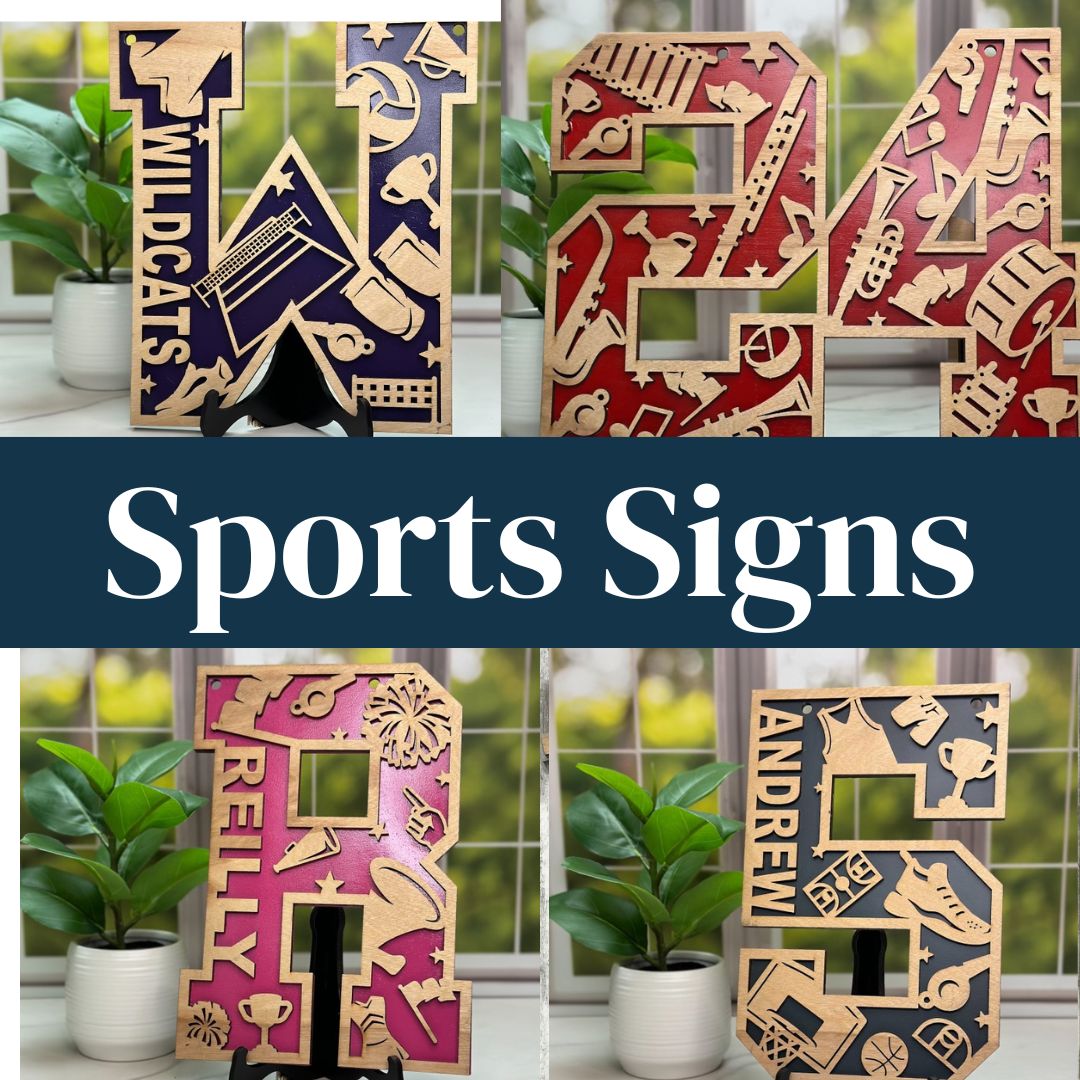 Sport Signs – Free Time Treasures