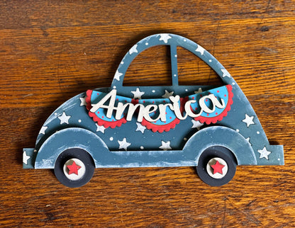 America Interchangeable Car Topper